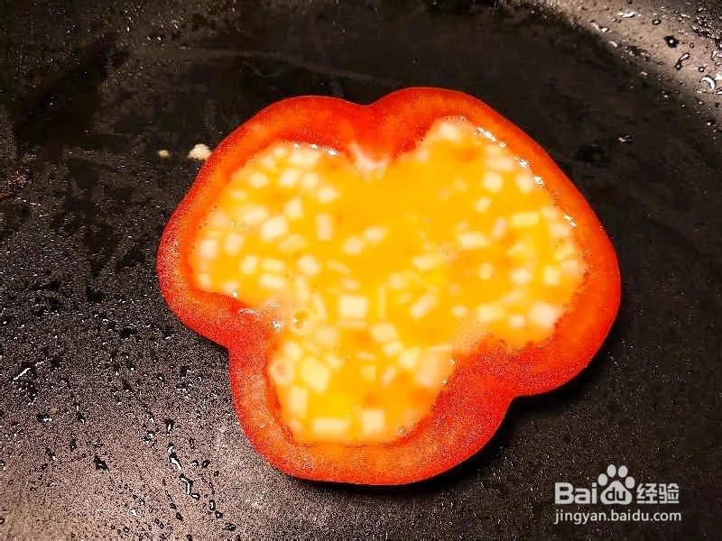 彩椒蛋饼制作教程