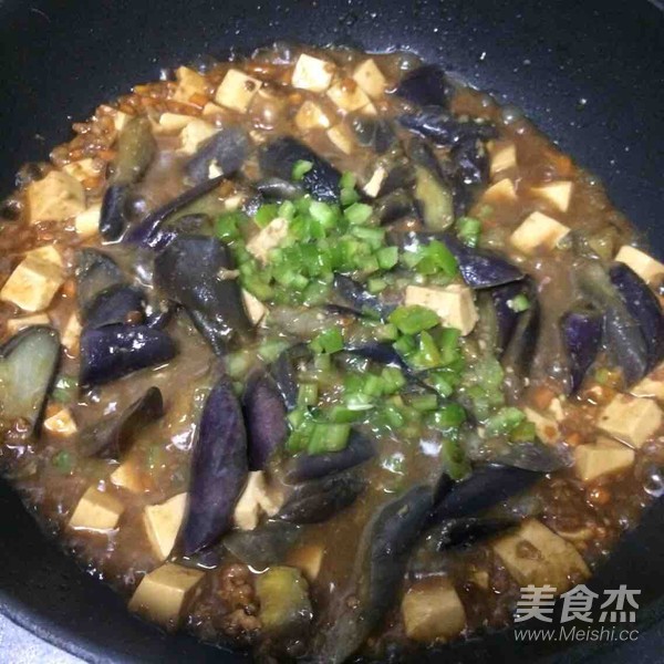 肉末豆腐茄子盖饭