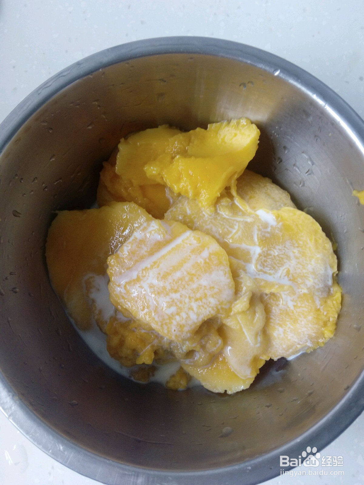 芒果慕斯蛋糕的做法