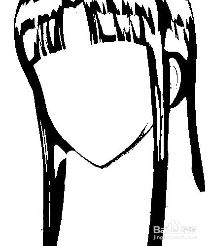 简笔画-如何画Q版人物银魂阿音的简笔画