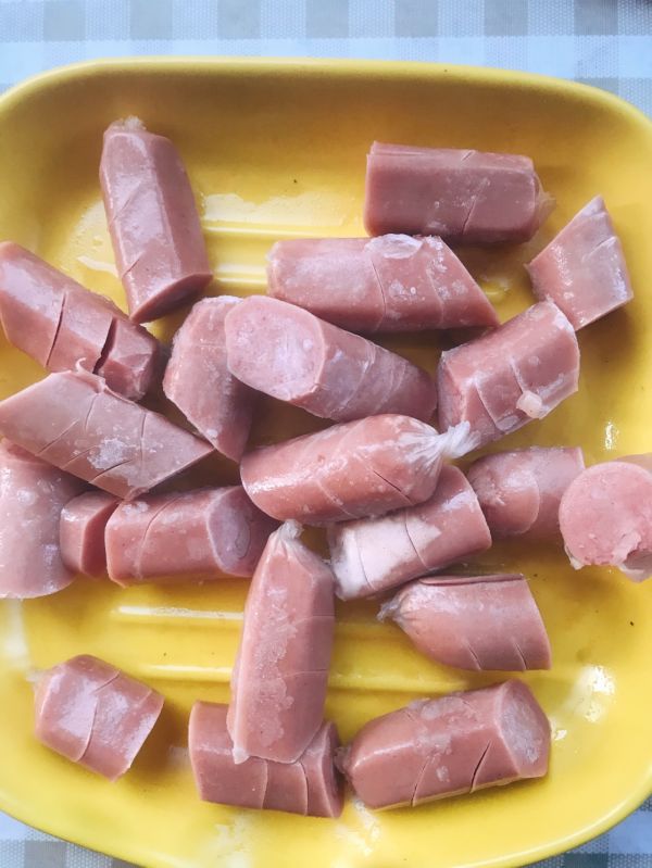 孜然丸子火腿肠