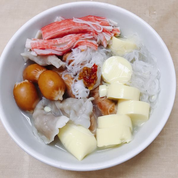 快手肉丸粉丝汤