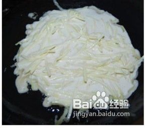 好吃的金丝土豆饼