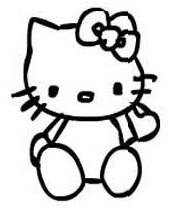 简笔画系列：如何画HelloKitty