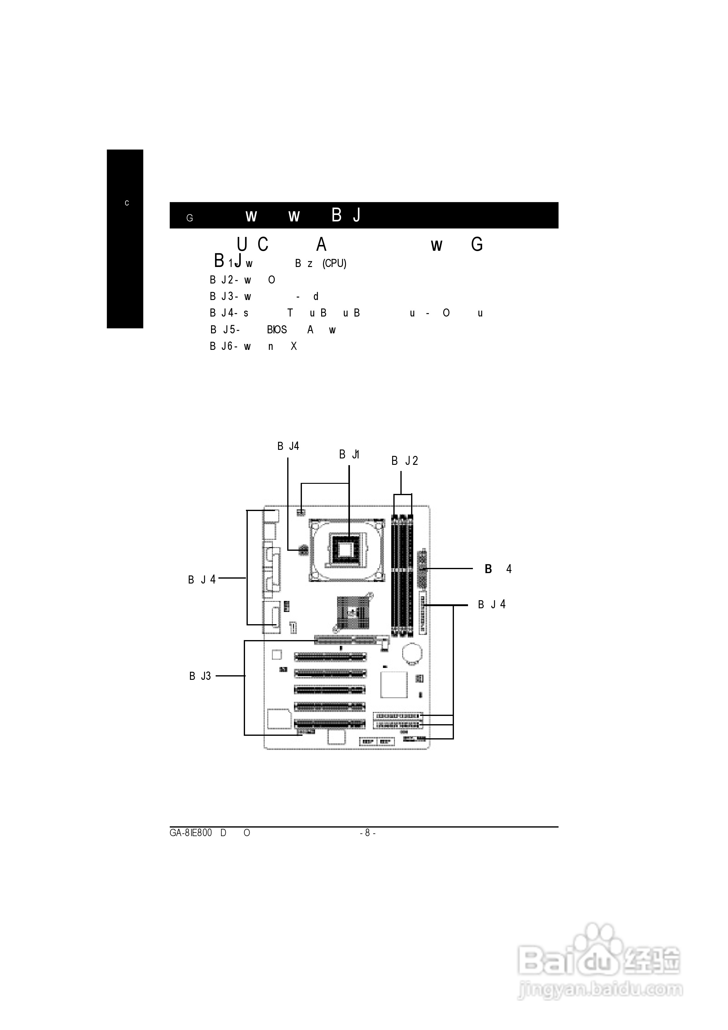 GA-8IE800P4泰坦DDR主机板中文安装使用手册:[2]