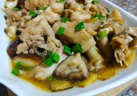 香菇蒸鸡的做法