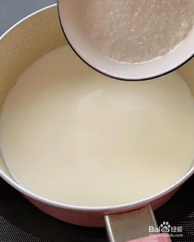 芒果布丁的做法