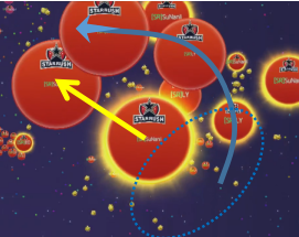 球球大作战如何才能学会踩球?