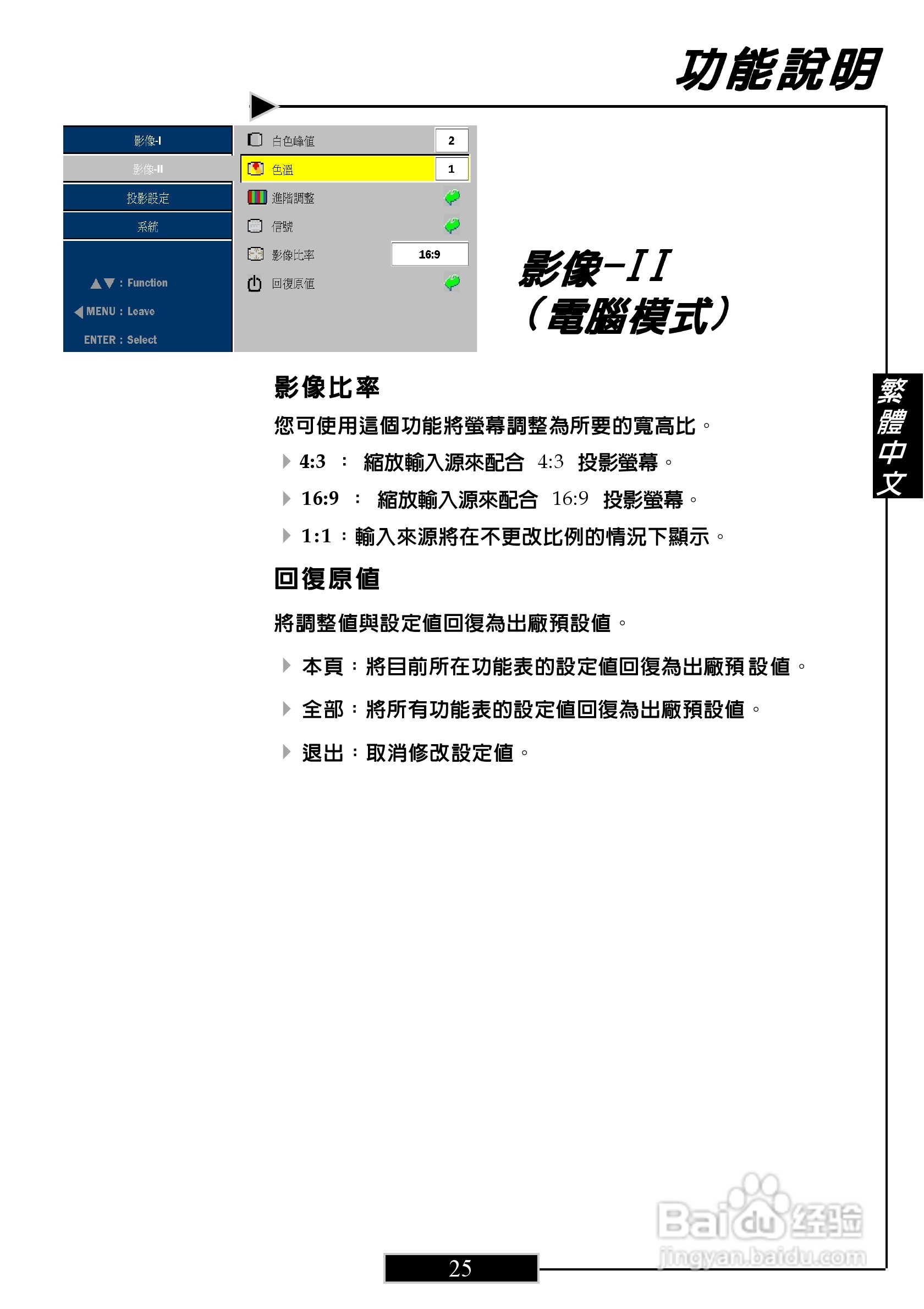 奥图码 H27投影机说明书:[3]