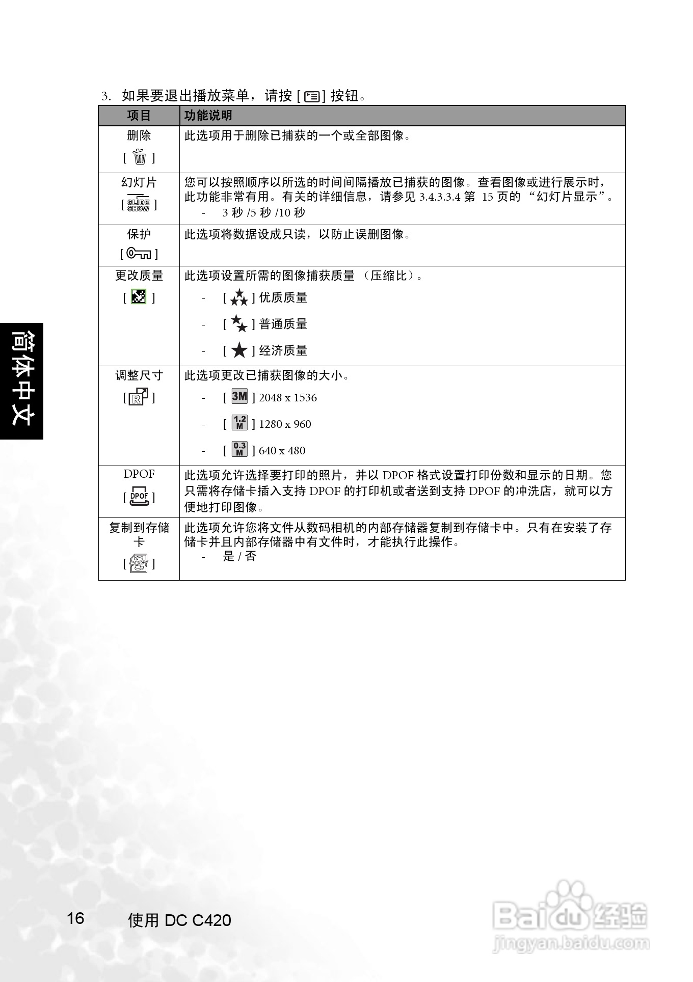 明基 DCC420数码相机说明书:[2]