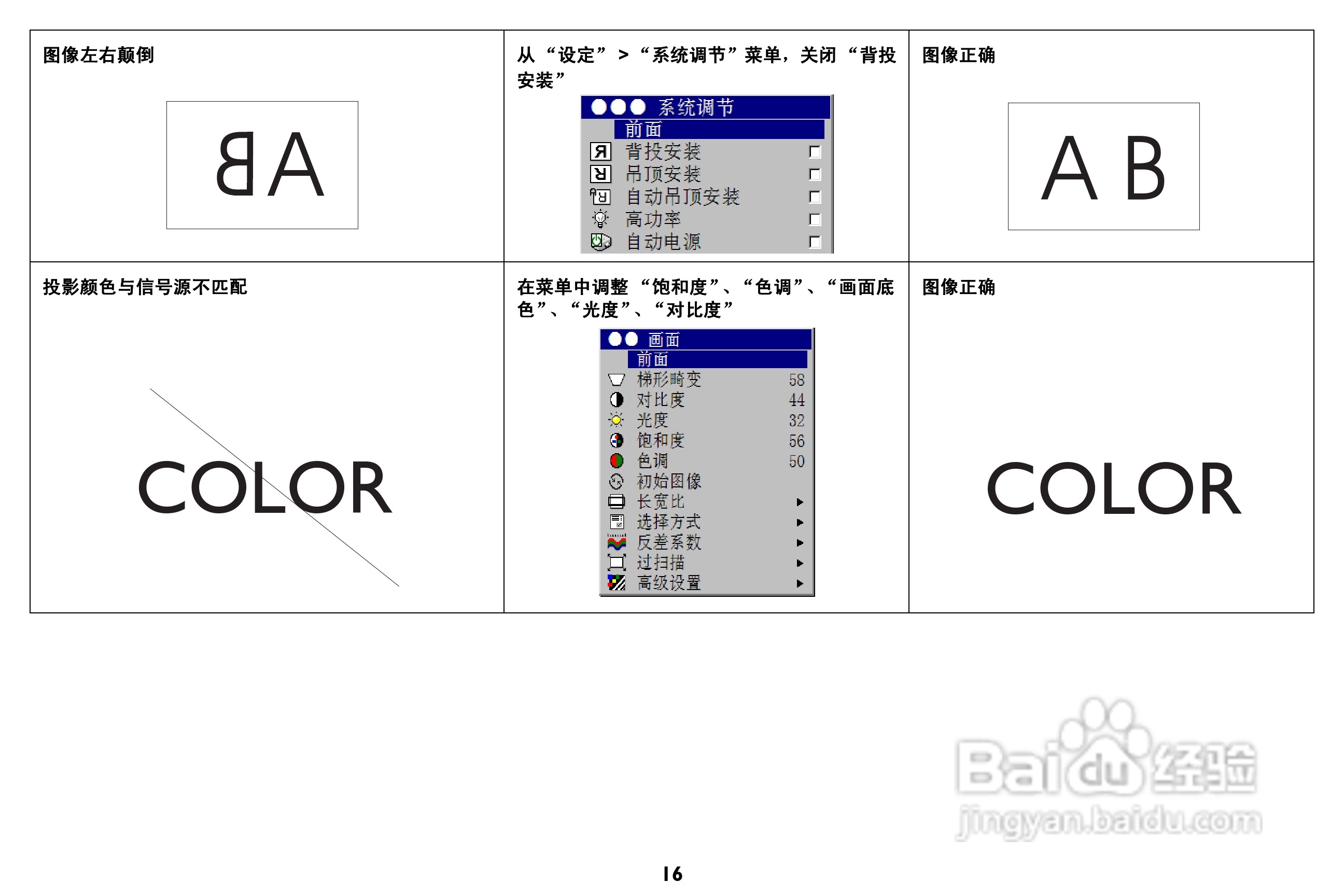 富可视 IN76投影机说明书:[2]