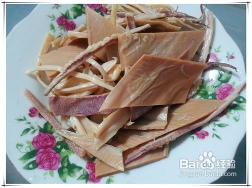 简单的家常菜-炒鱿鱼