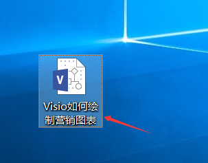 Visio怎么绘制营销图表