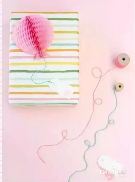 可爱好玩!蜂窝纸热气球手工制作