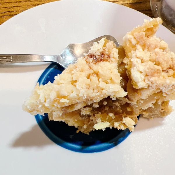 小酥粒奶油奶酪苹果蛋糕