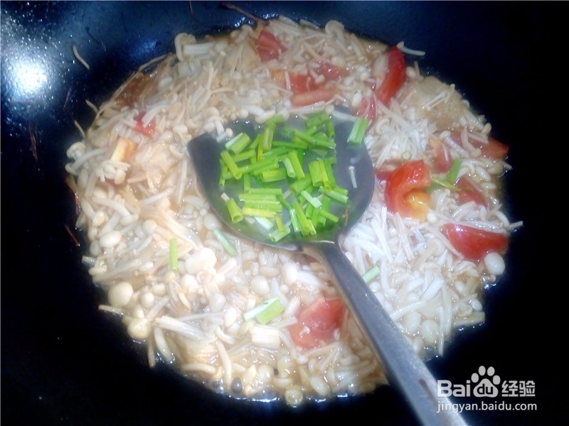 番茄炒金针菇怎么样更美味