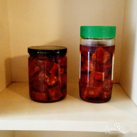 自制美味红油腐乳