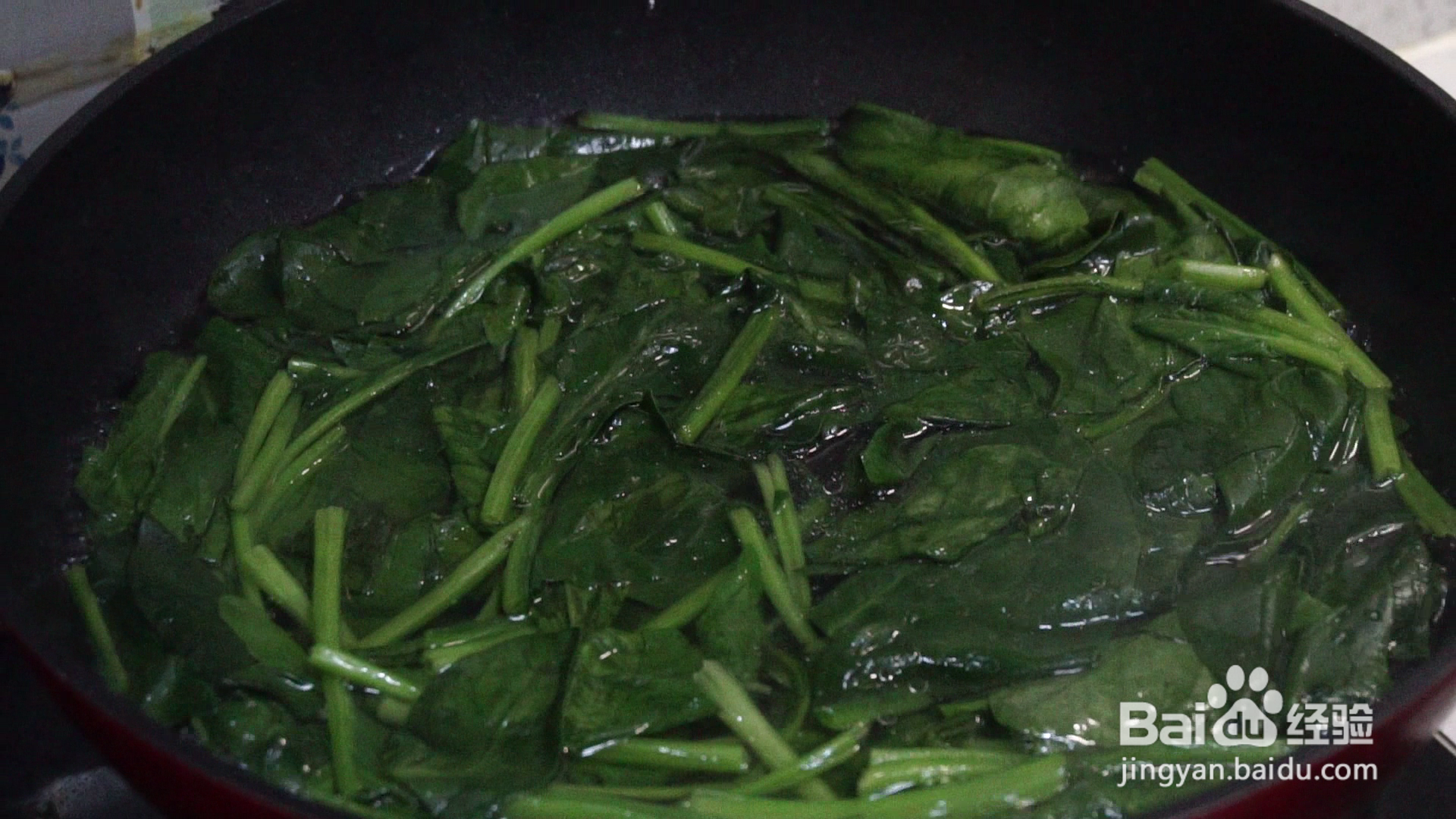 菠菜拌粉丝的做法