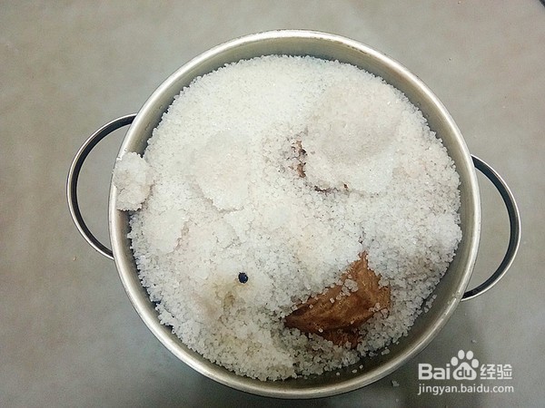 盐鸡的制作方法