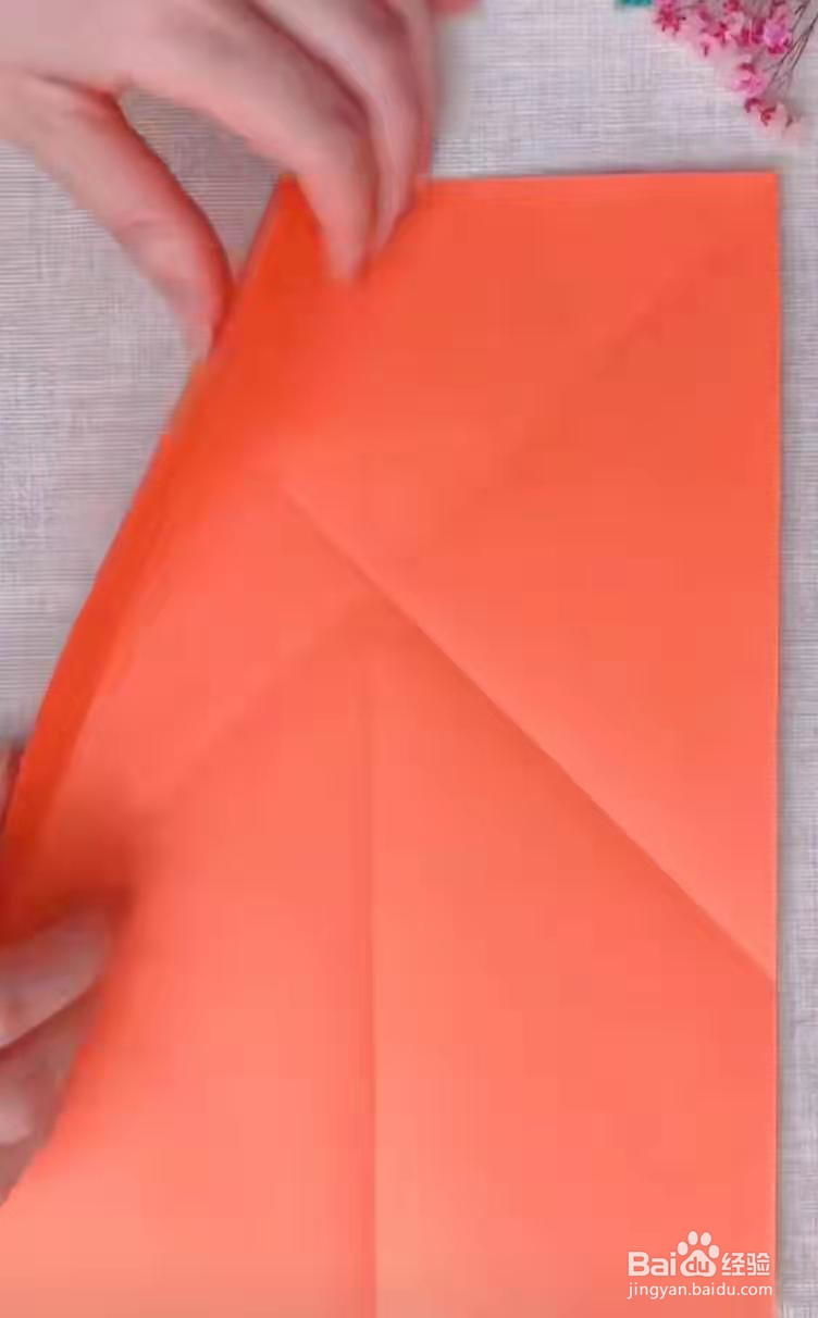 简单的折纸飞机教程