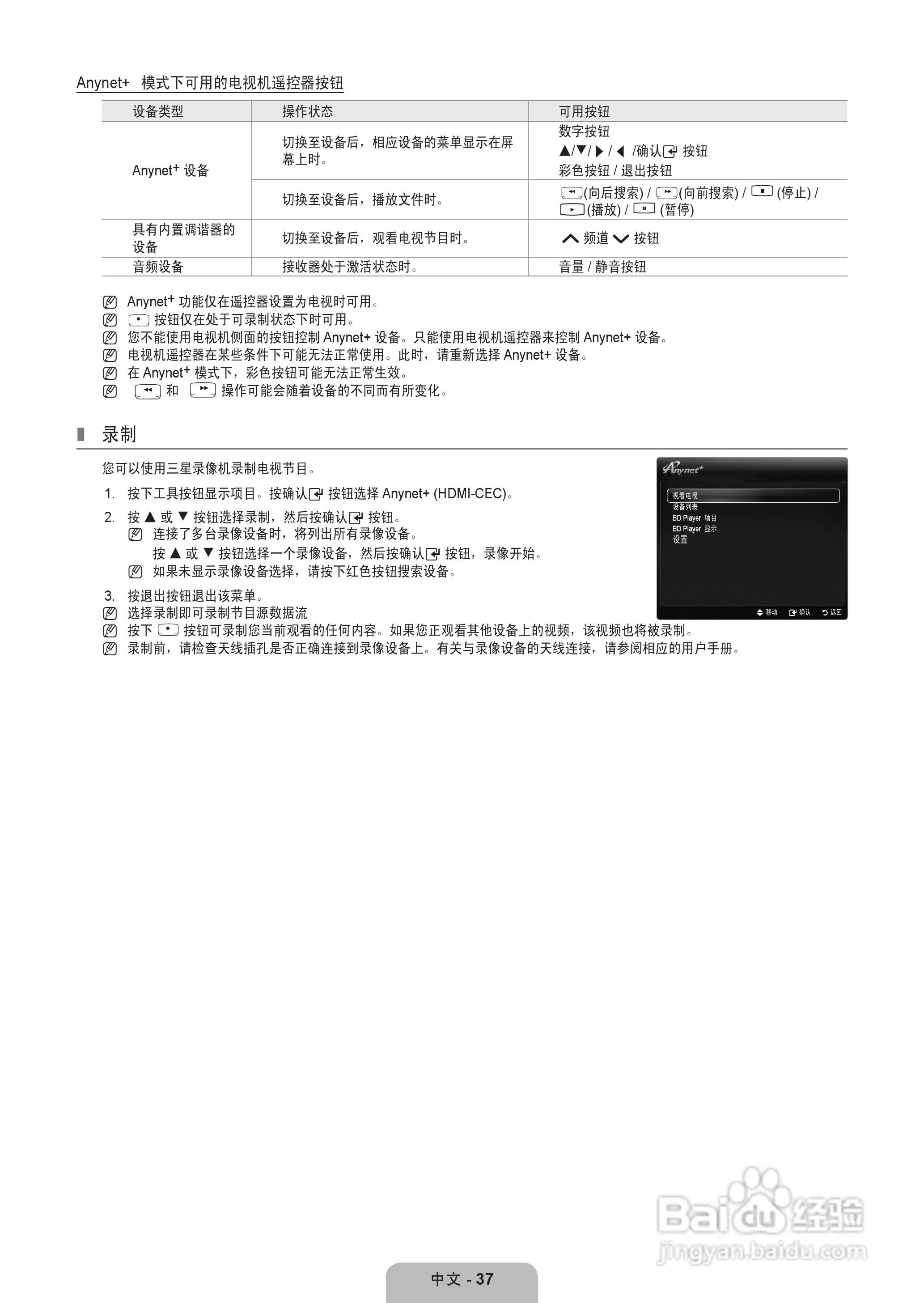 三星LA46B610A5R液晶彩电使用说明书:[4]