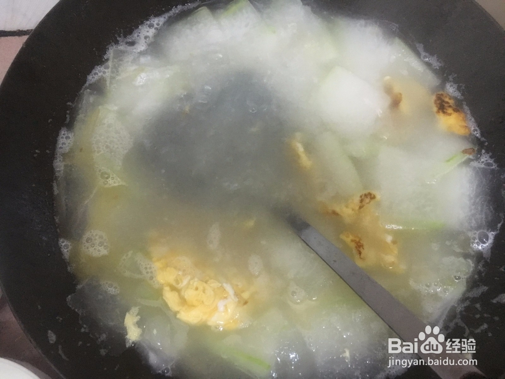 冬瓜鸡蛋汤做法，冬瓜简单做法