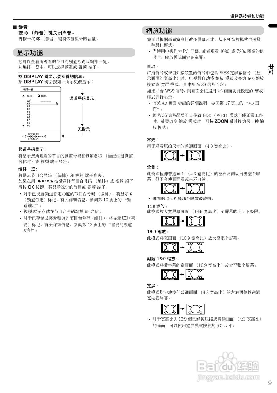 杰伟世HD-Z70/56RX5电视机说明书:[2]