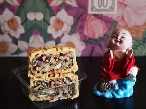 金腿柚香五仁月饼的做法