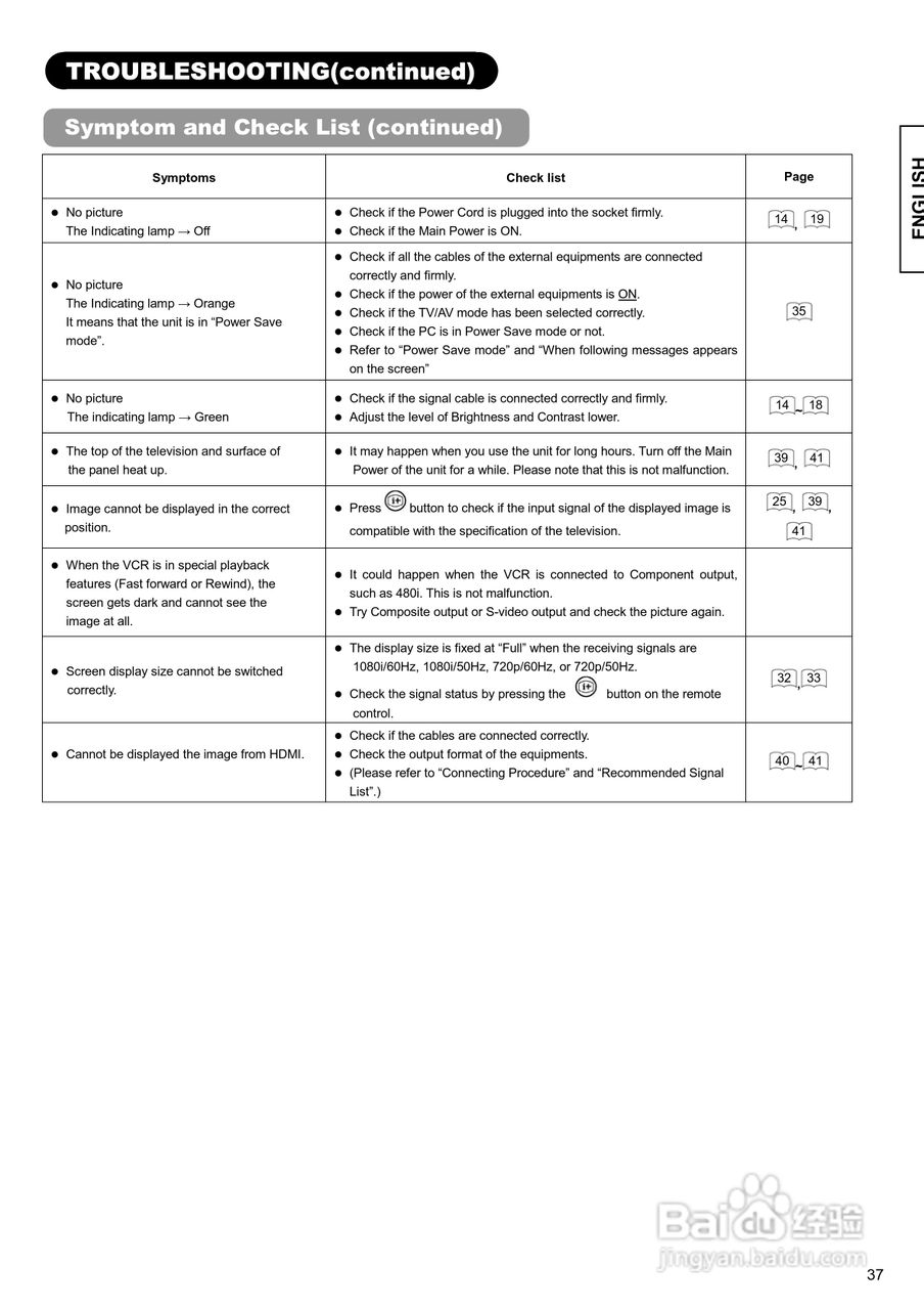 日立牌32LD9000TA2型等离子电视机使用说明书:[4]