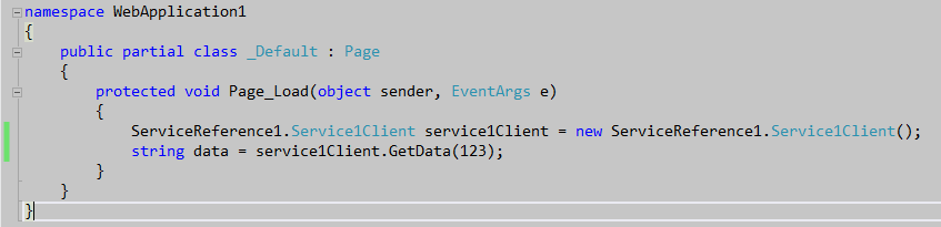 Visual Studio 2012(vs2012)英文版WCF简单使用