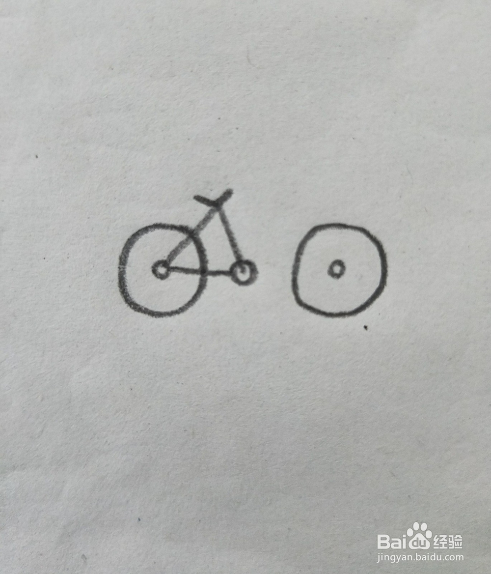 简单自行车的简笔画教程