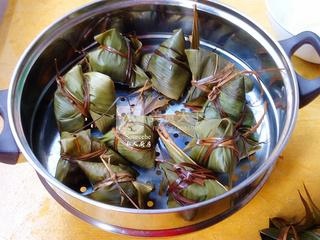 爱心之果干水晶粽子的做法