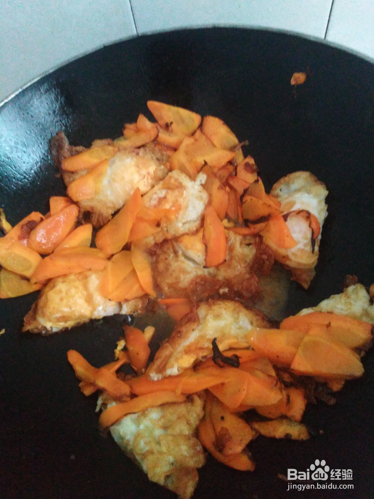 煎鸭蛋如何炒酸豆角