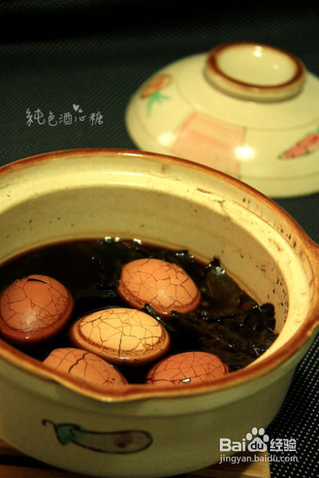 吃一个最能盯时候的美食----五香茶鸡蛋