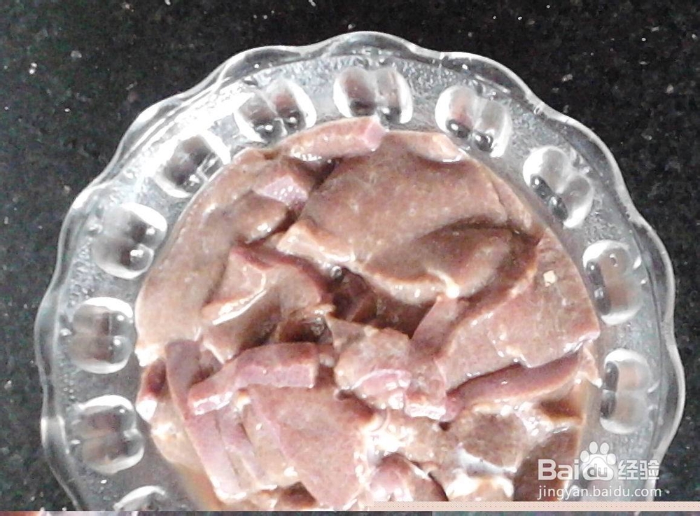 缺铁性贫血食疗菜品之：[1]汆猪肝瘦肉汤