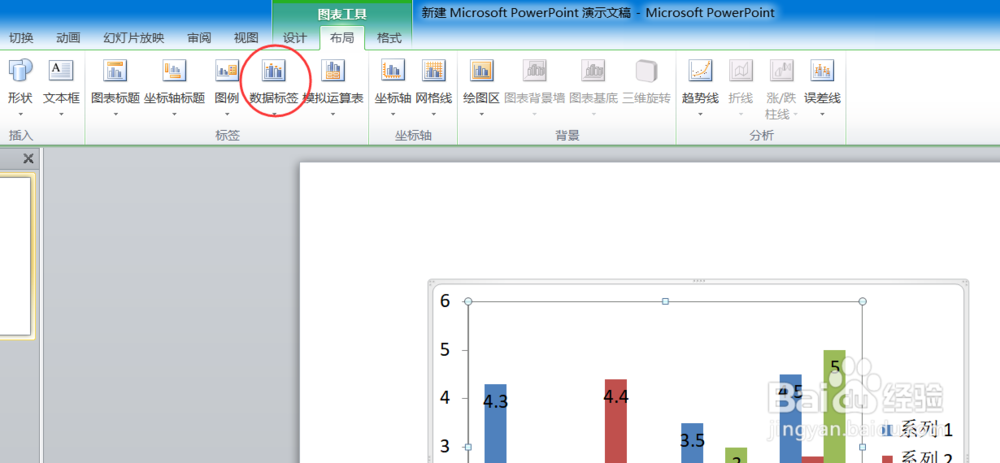 怎么把柱状图数据显示在柱状图外面