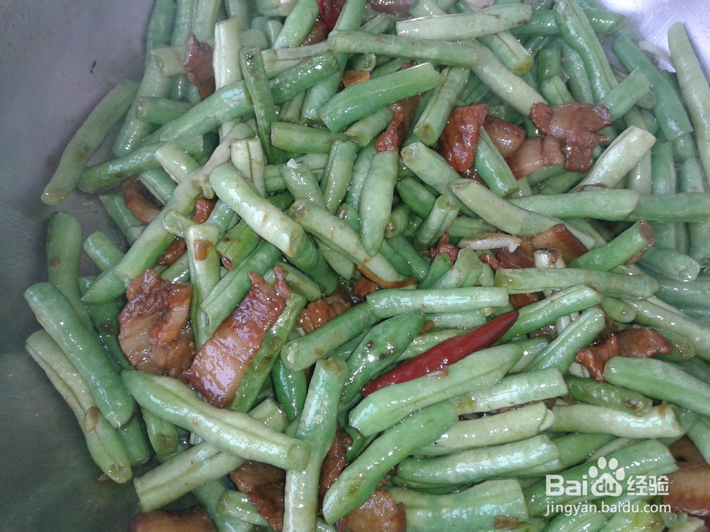 猪肉豆角焖面的家常做法