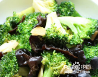 凉拌西兰花木耳怎么做