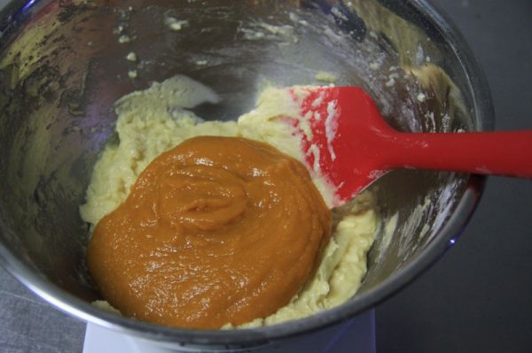 西兰花南瓜小蛋糕