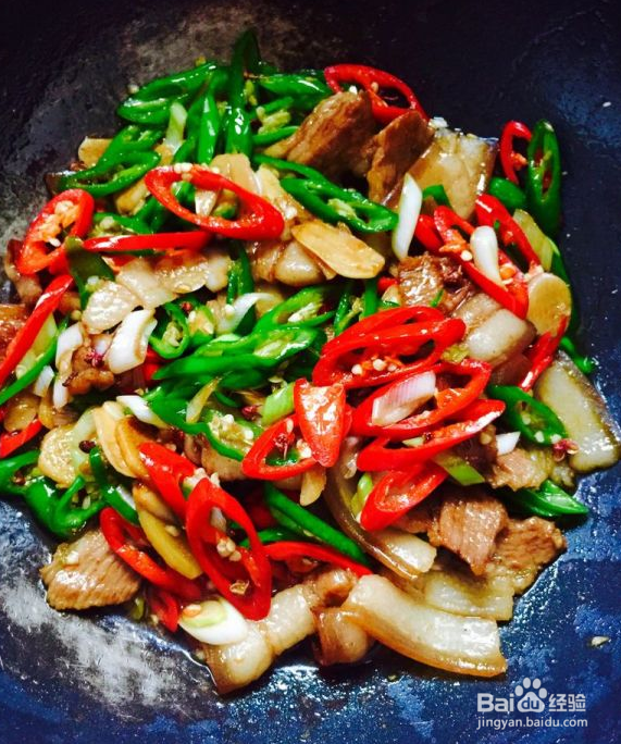 家常小炒肉做法