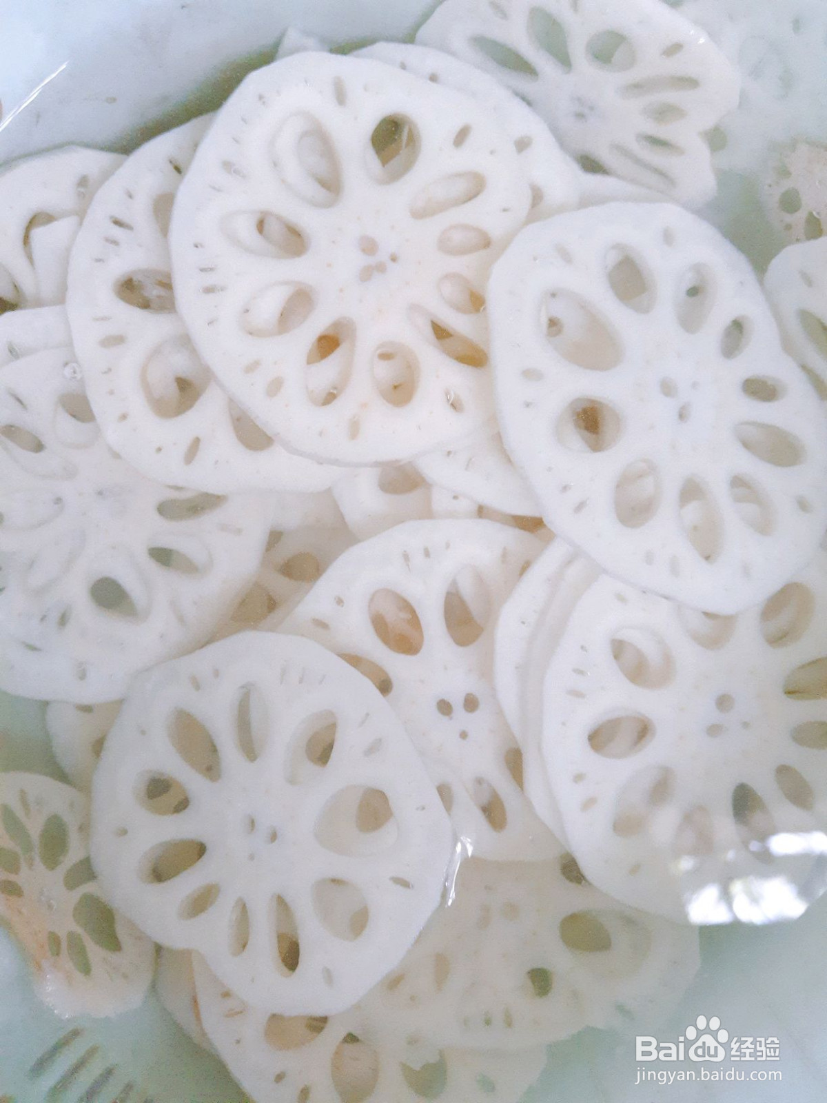 凉拌藕片的做法