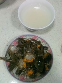 蒜香粉丝蒸大闸蟹