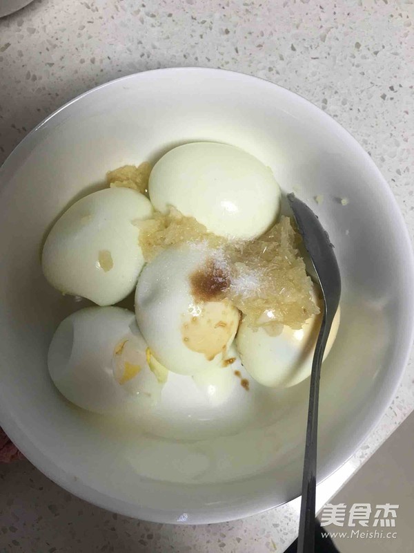 鸡蛋蒜的家常做法