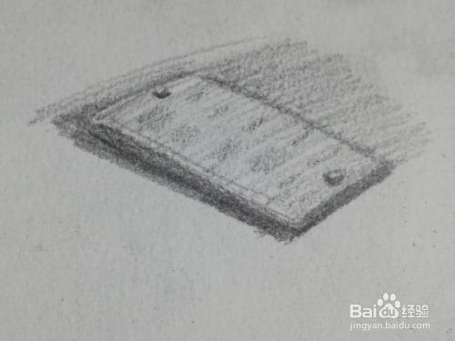如何画一个手机的素描