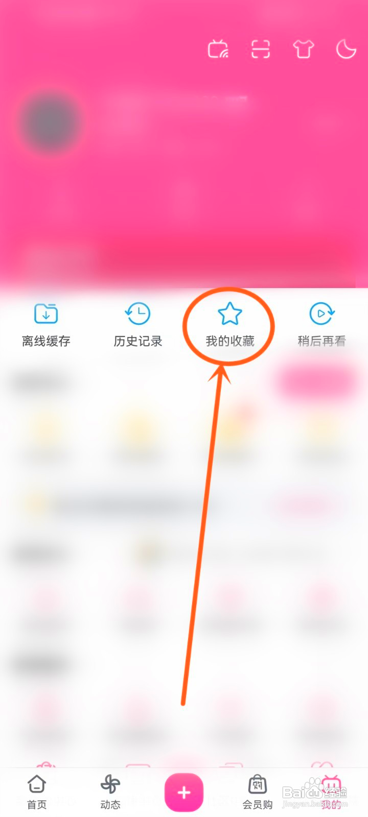 哔哩哔哩在哪添加收藏夹