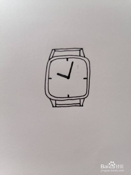 旧款手表怎么画