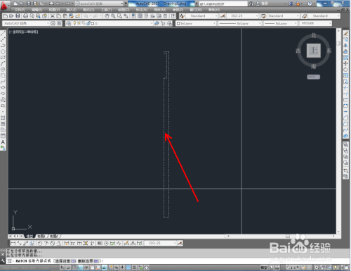 CAD长拉手平面制作教程