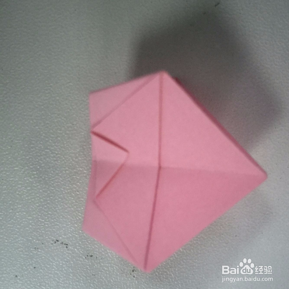 正方形盒子的折法