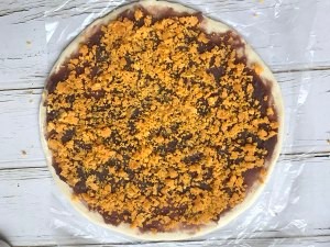 酥掉渣手抓饼蛋黄酥