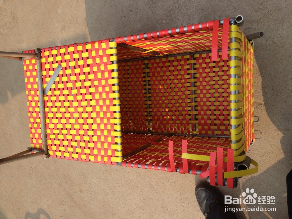 翟福会手工编制钓箱的方法